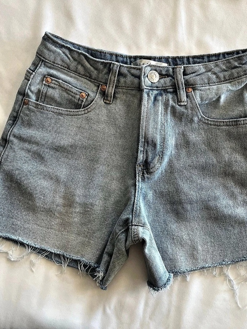 Madden Girl Women's Denim Cutoff Jean Shorts Size 3